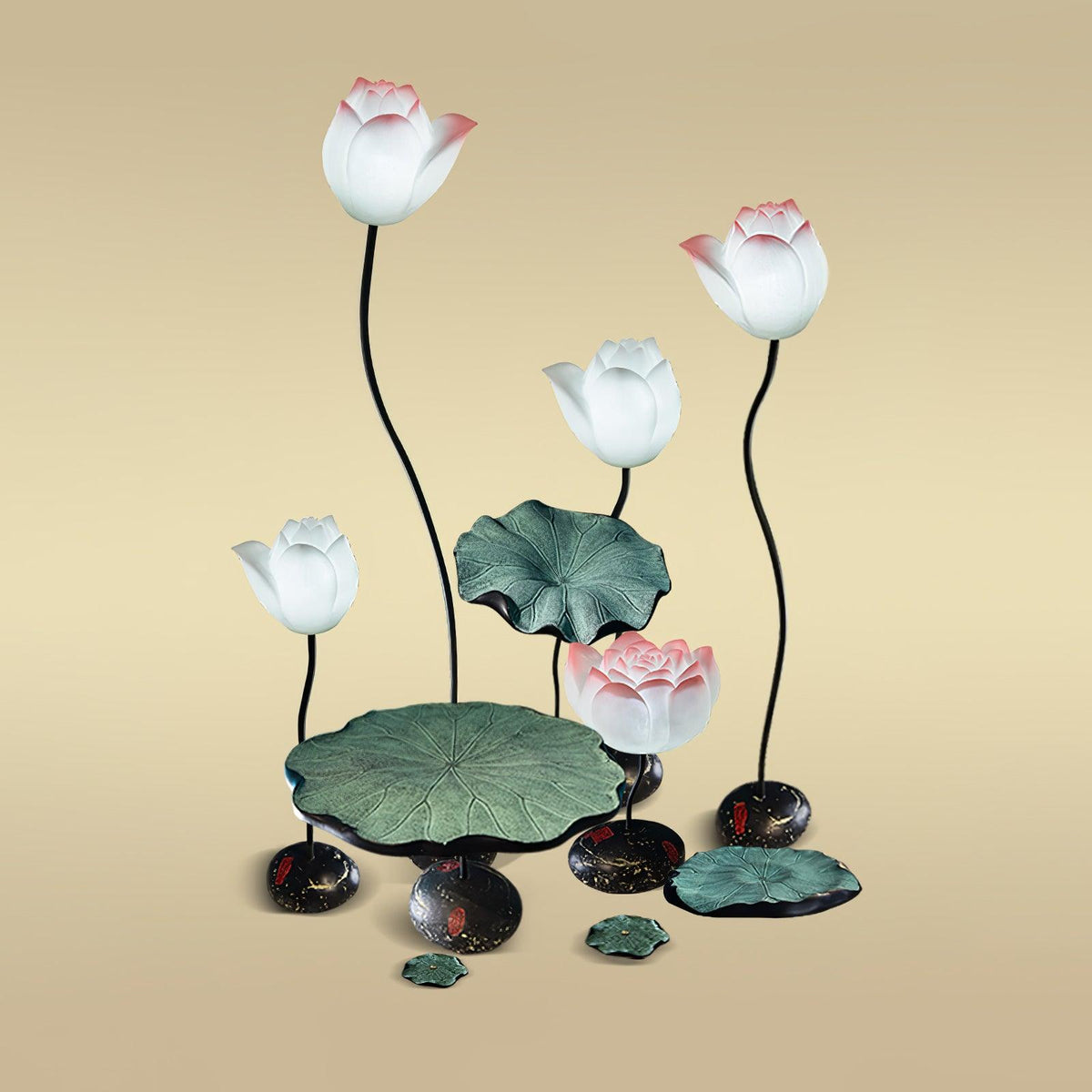 Arixen Elegant Lotus Stehleuchte