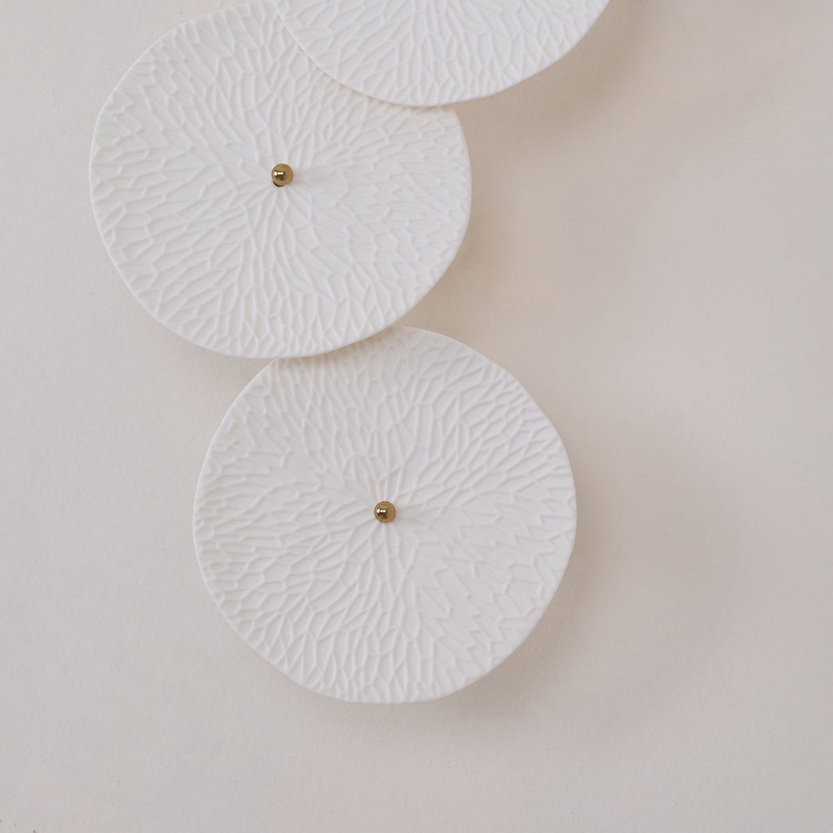Lotus Petal Wandleuchte mit Stecker