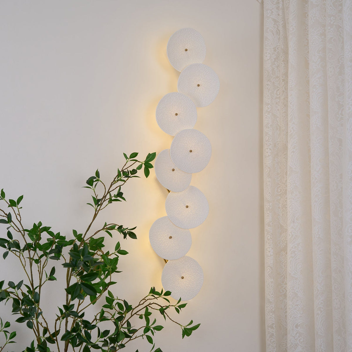 Jesse Elegance skandinavisch Art Petal Wandleuchte