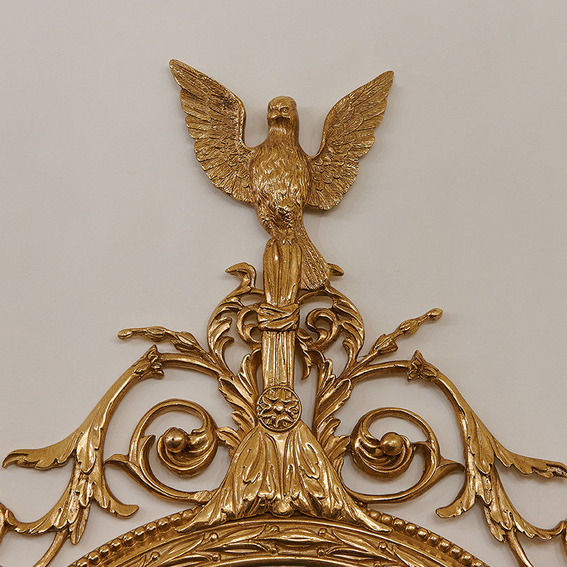 Aldenenne Belle Holzflache Wandspiegel
