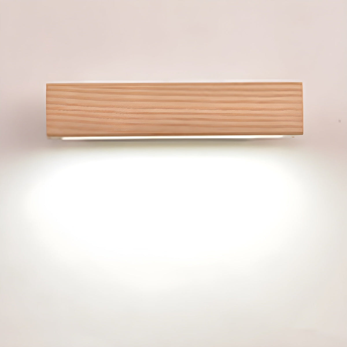 Nave Holz- und Acryl-Wandleuchte
