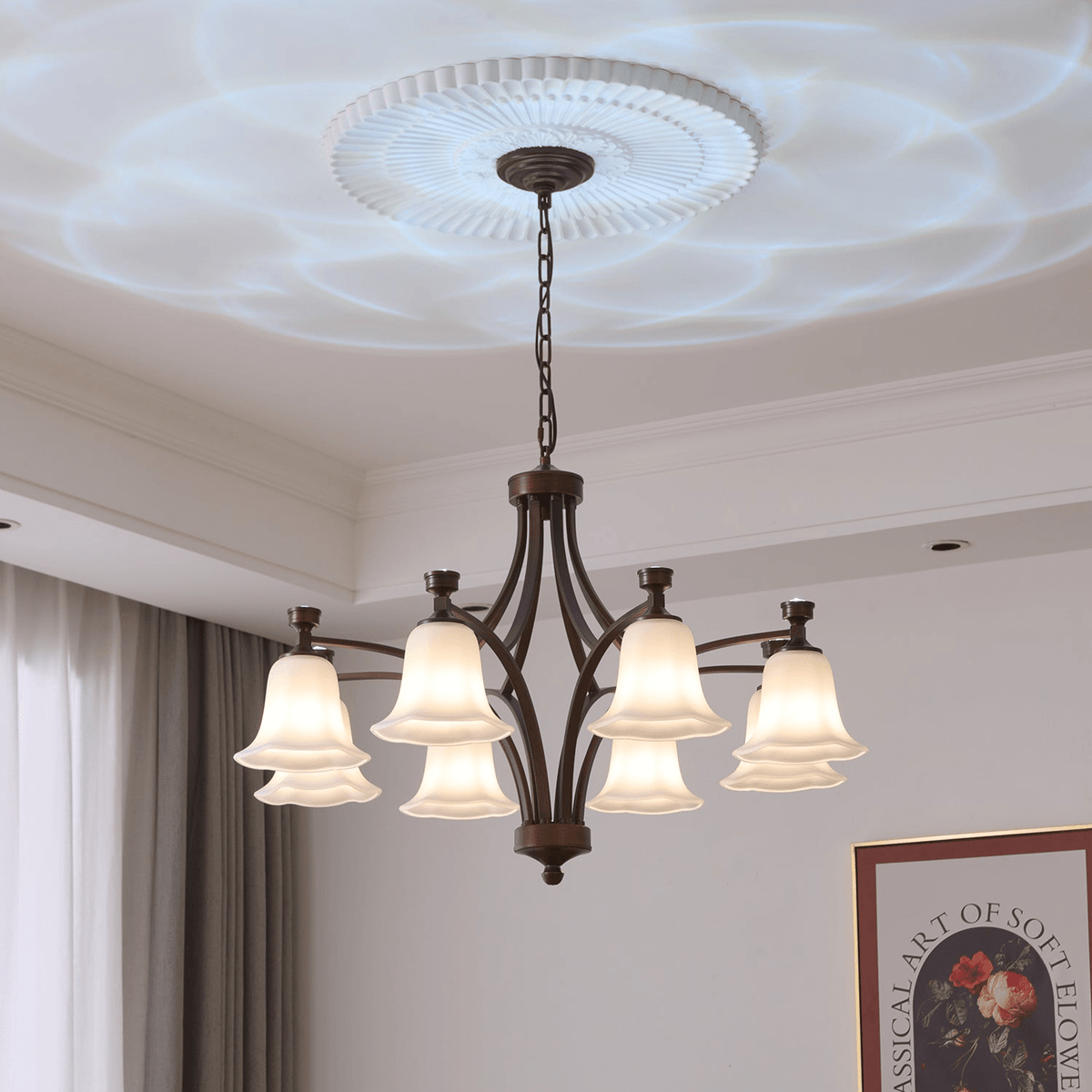 Viloros traditioneller Premium-Kronleuchter aus Glas