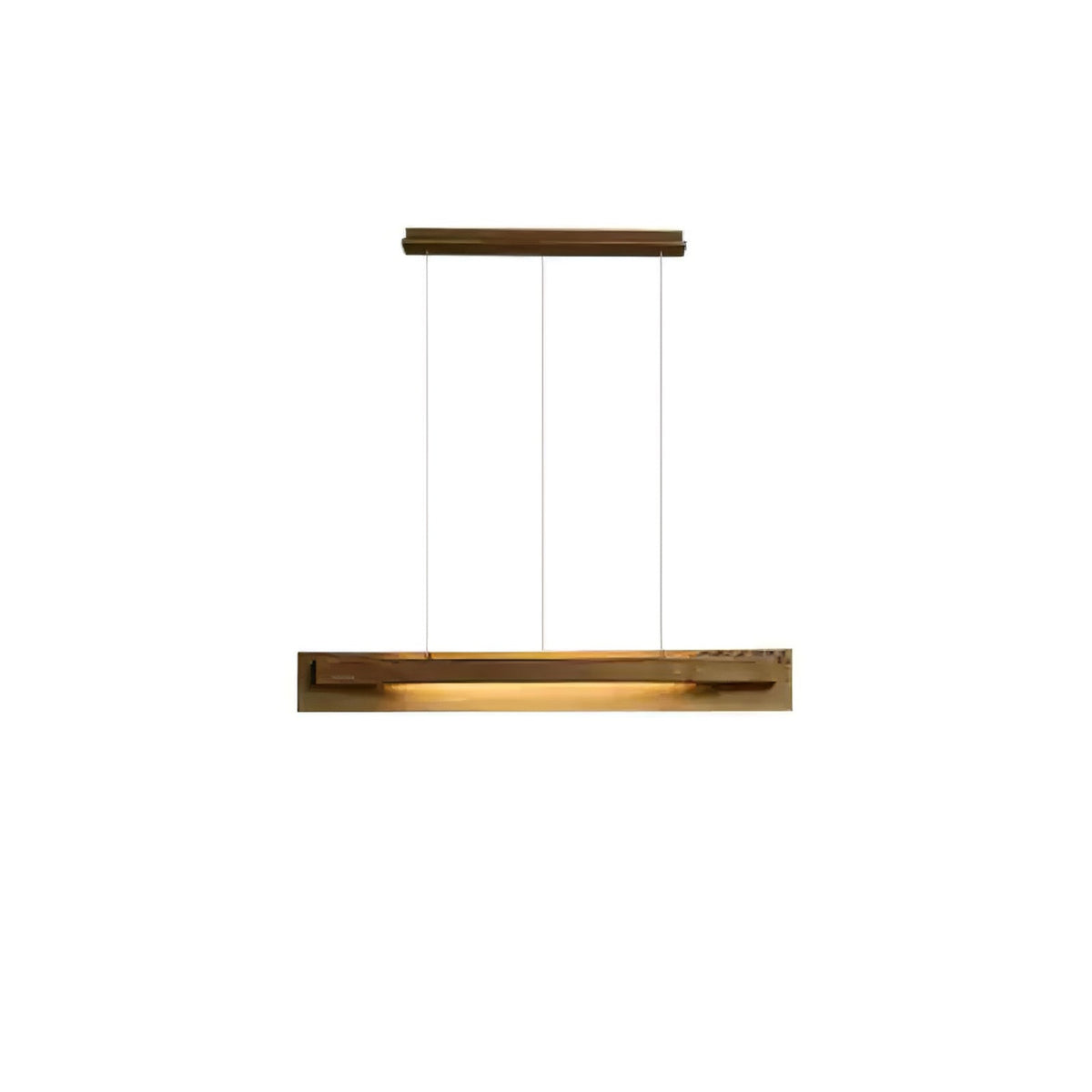 Zaraeyra Minimalistische Pendelleuchte aus Holz