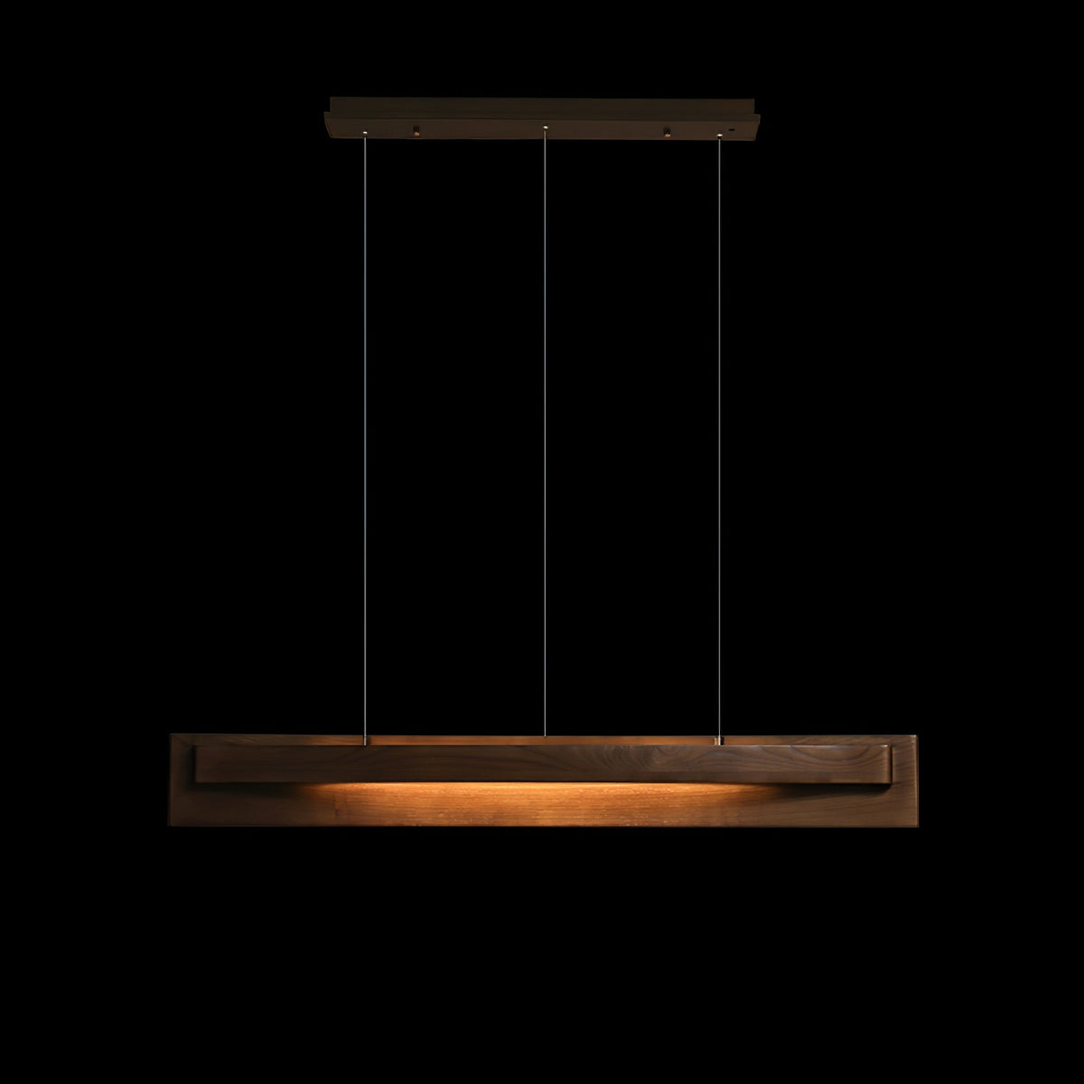 Zaraeyra Minimalistische Pendelleuchte aus Holz