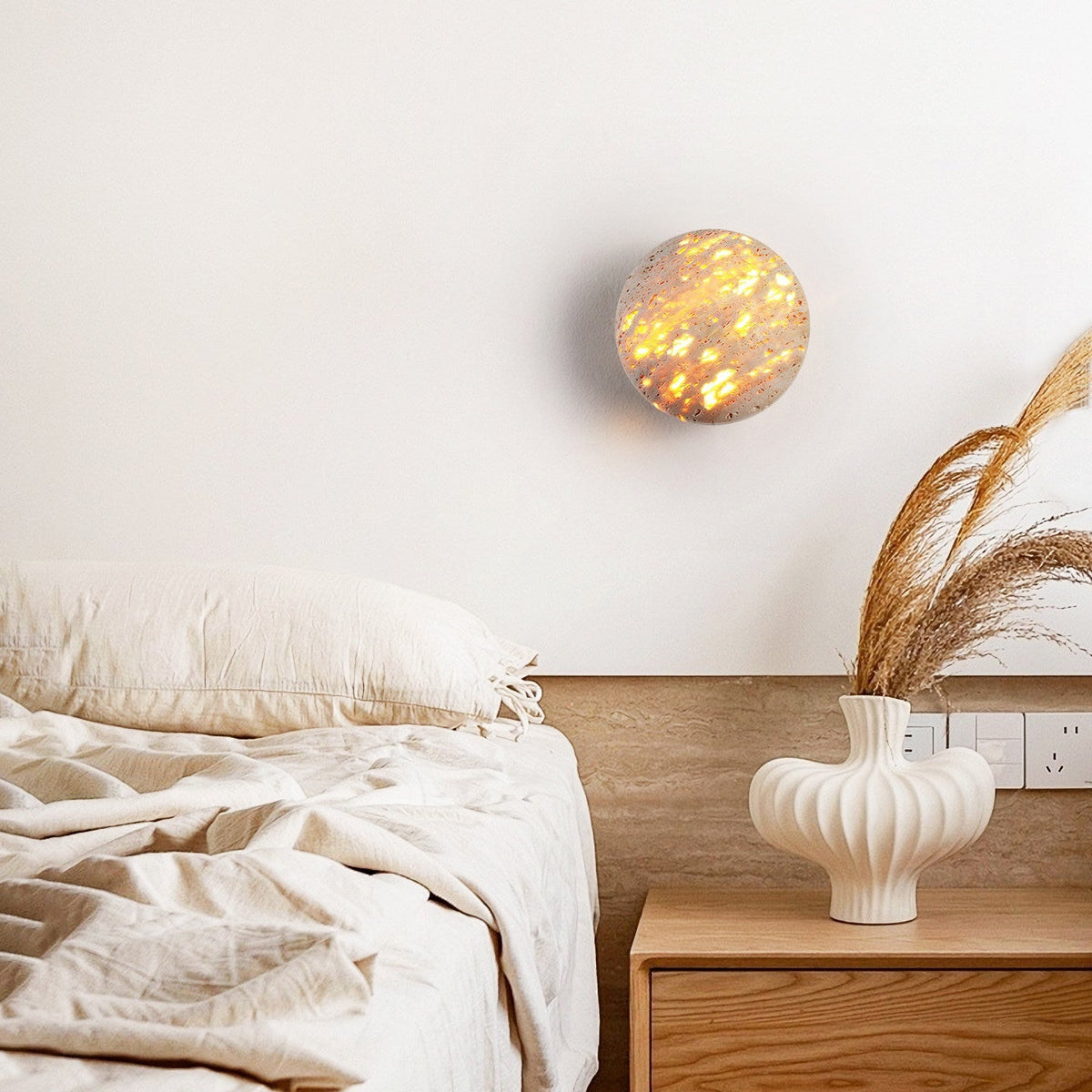 Petaina Luma Stone Wandleuchte