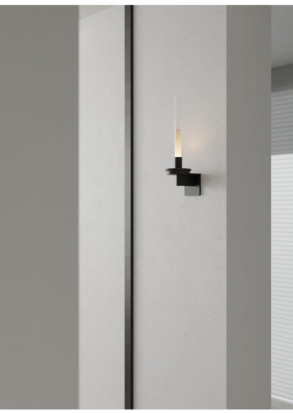 Ripz Wandleuchte aus Glas mit wiederaufladbarem Akku
