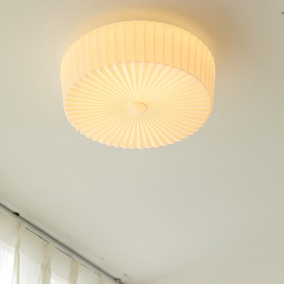 Celeena Deckenleuchte Trommelform Glas Radiant