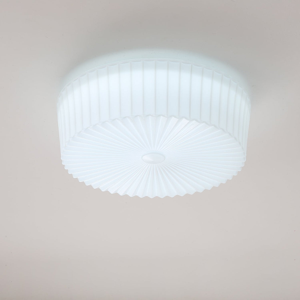Celeena Deckenleuchte Trommelform Glas Radiant