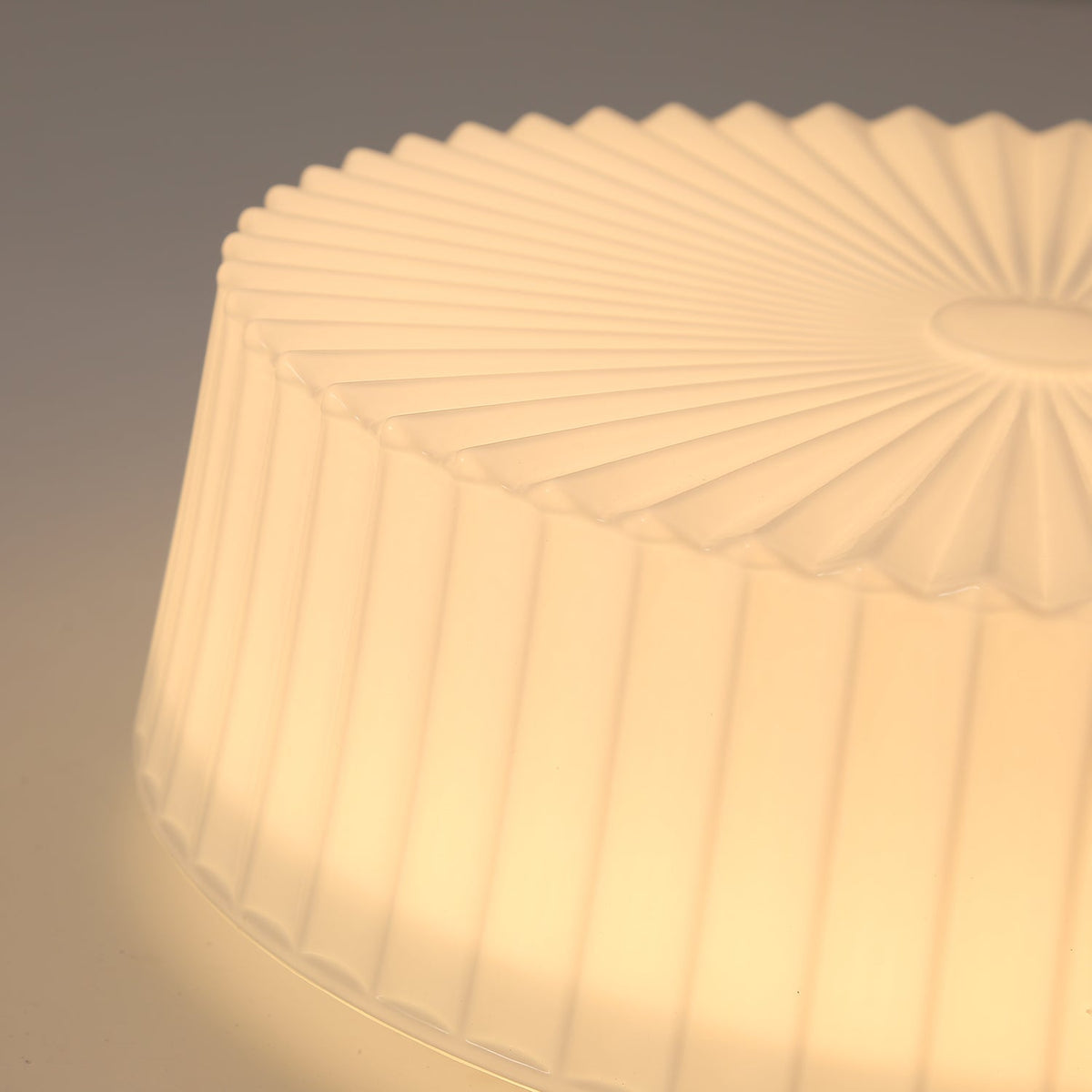 Celeena Deckenleuchte Trommelform Glas Radiant