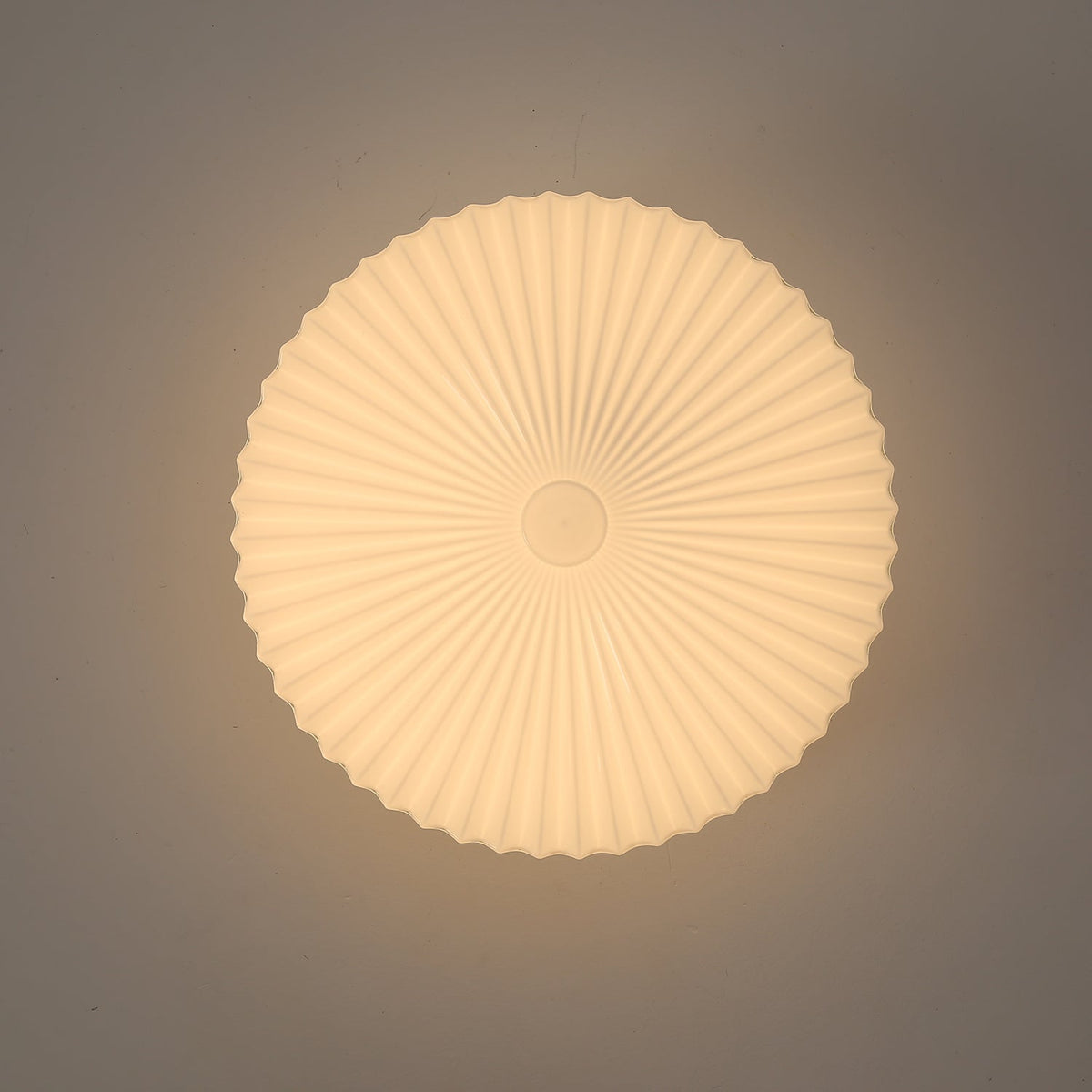 Celeena Deckenleuchte Trommelform Glas Radiant