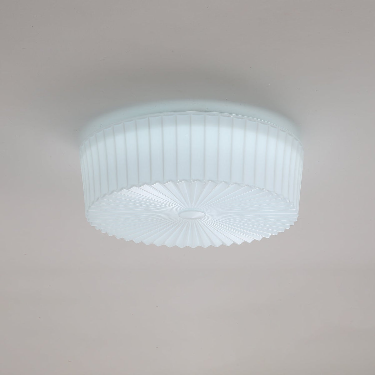 Celeena Deckenleuchte Trommelform Glas Radiant