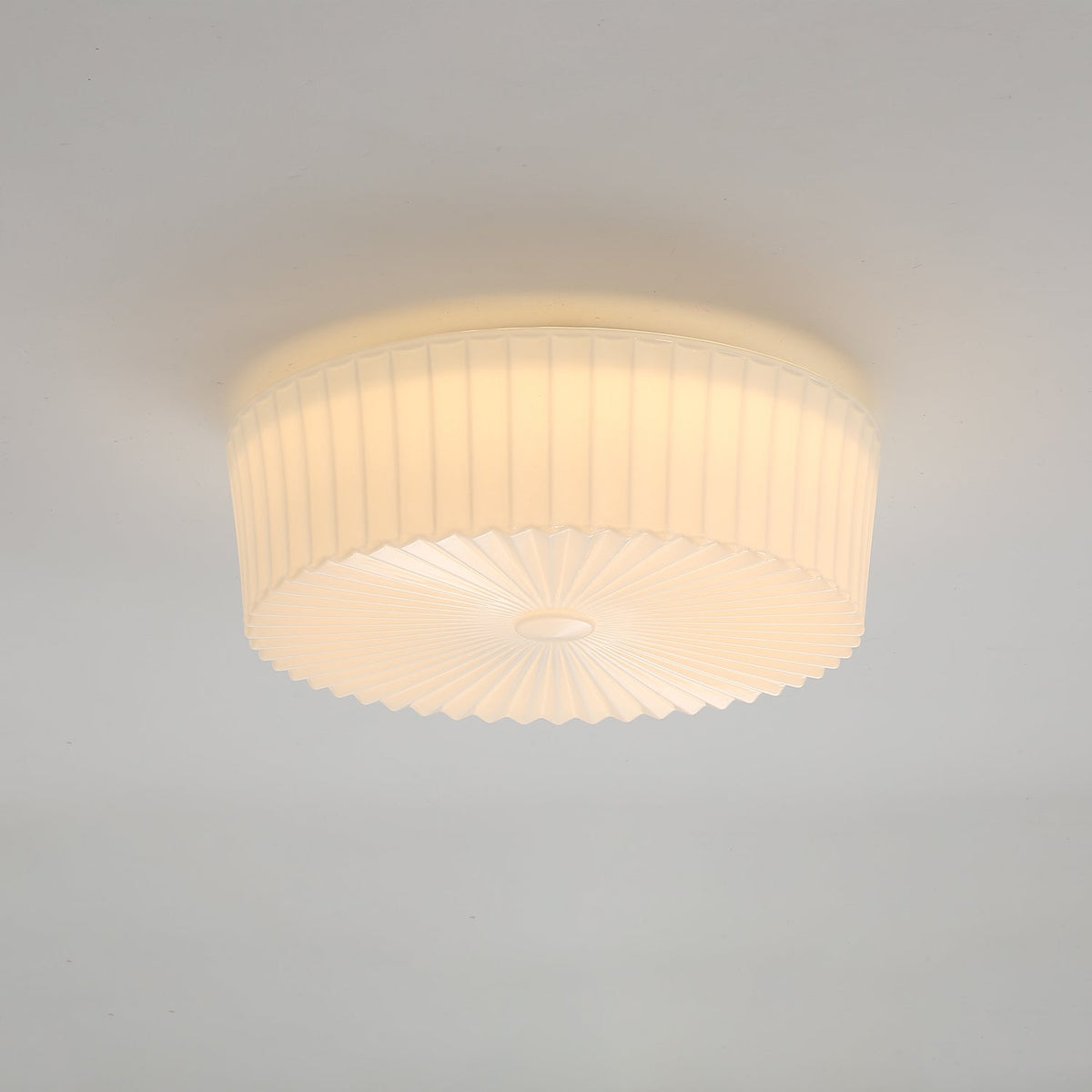Celeena Deckenleuchte Trommelform Glas Radiant