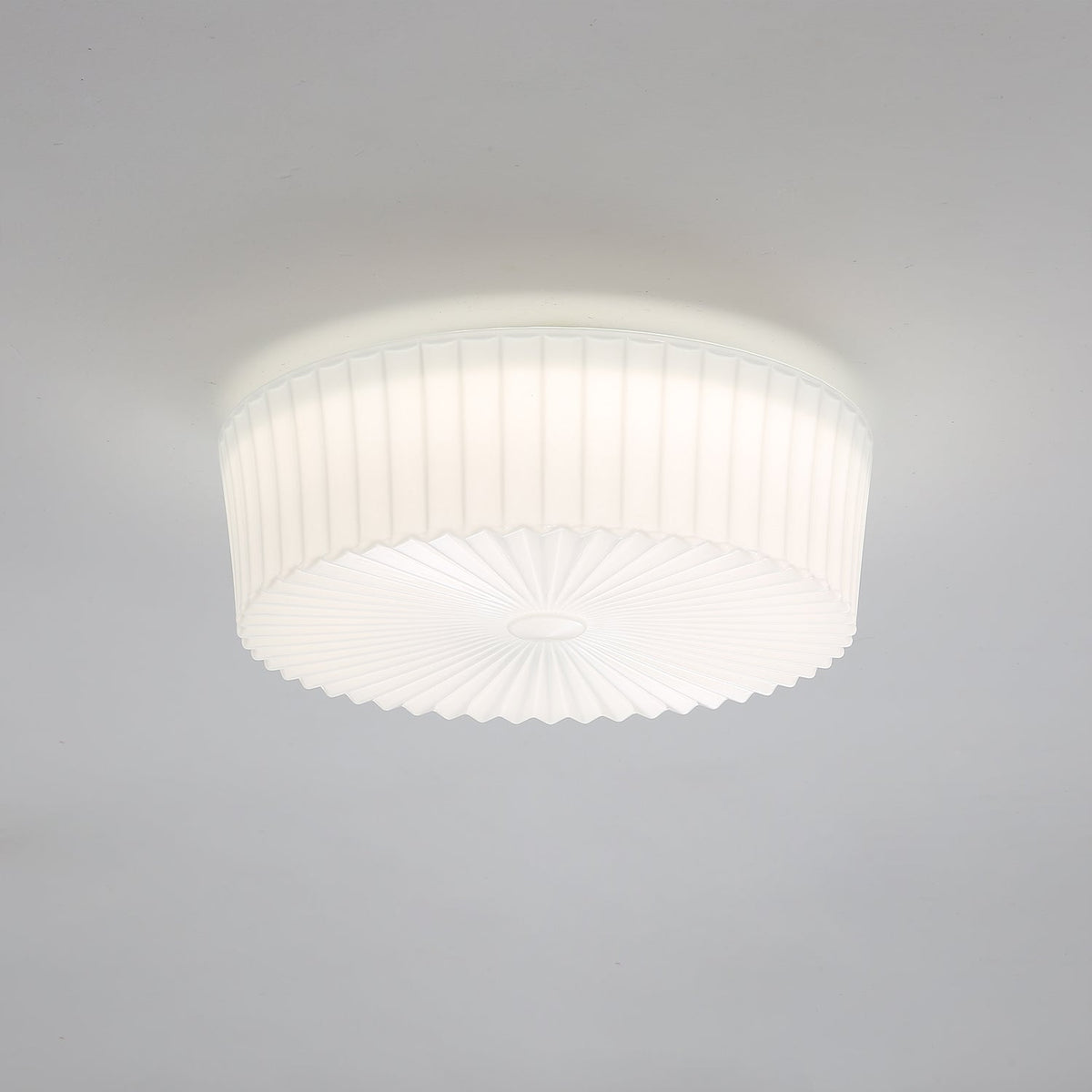 Celeena Deckenleuchte Trommelform Glas Radiant