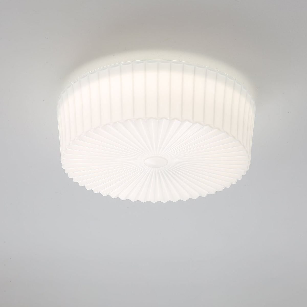 Celeena Deckenleuchte Trommelform Glas Radiant