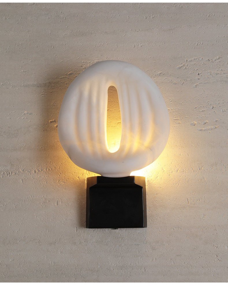 Eirion Rift Alabaster-Wandleuchte