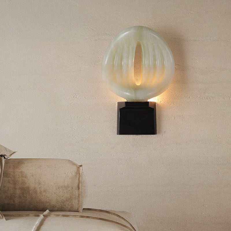 Eirion Rift Alabaster-Wandleuchte