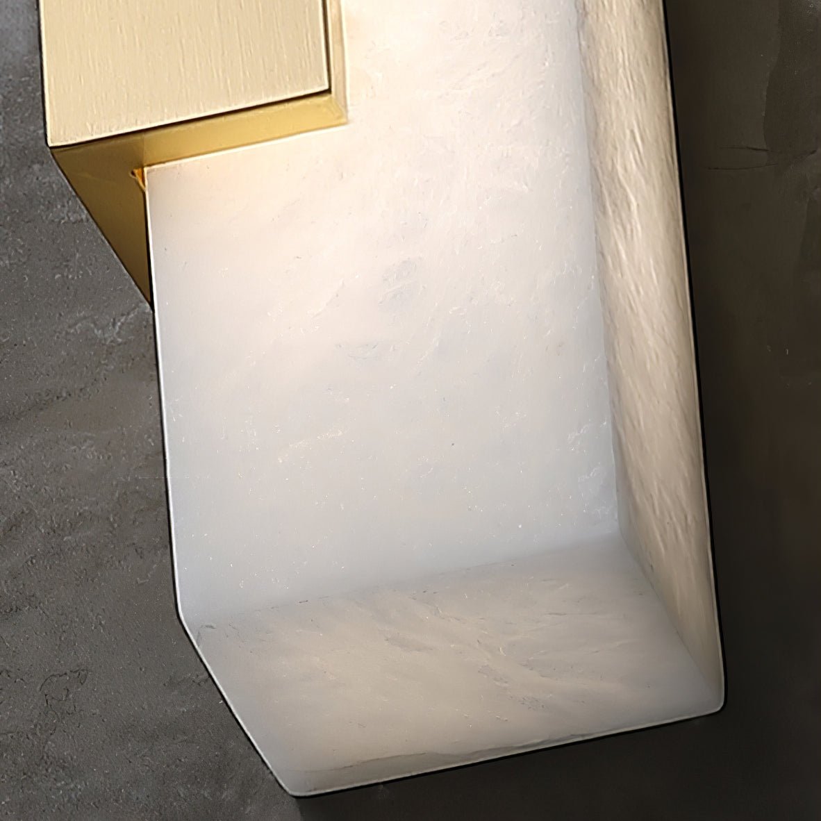 Eos lineare Wandleuchte aus Alabaster