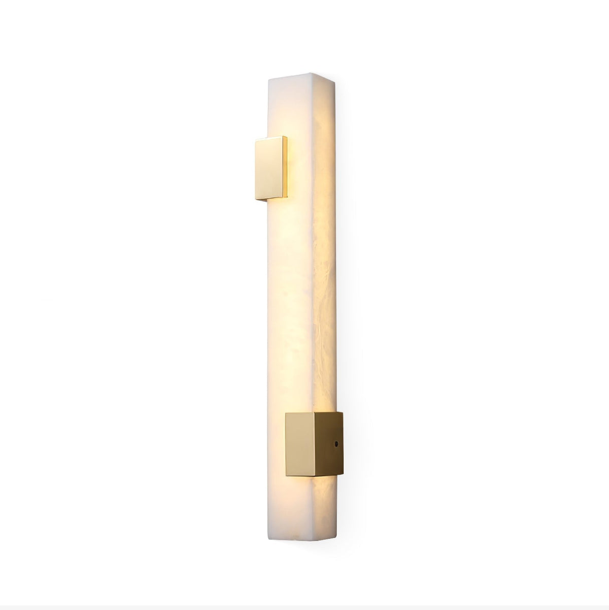 Eos lineare Wandleuchte aus Alabaster