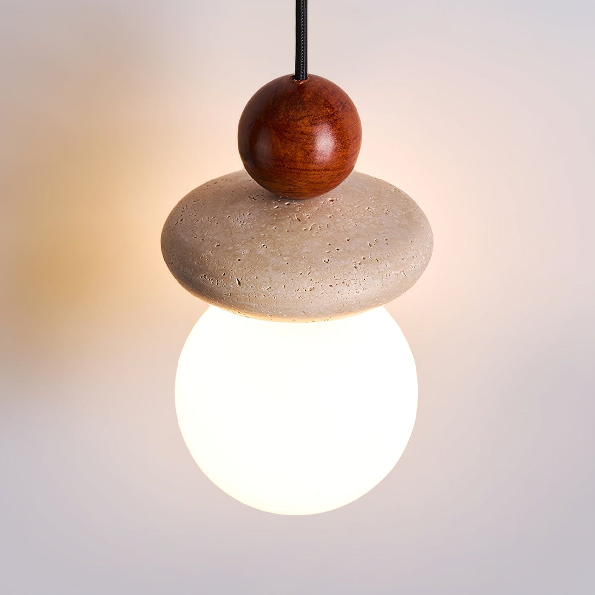 Grylen Travertin Pendelleuchte