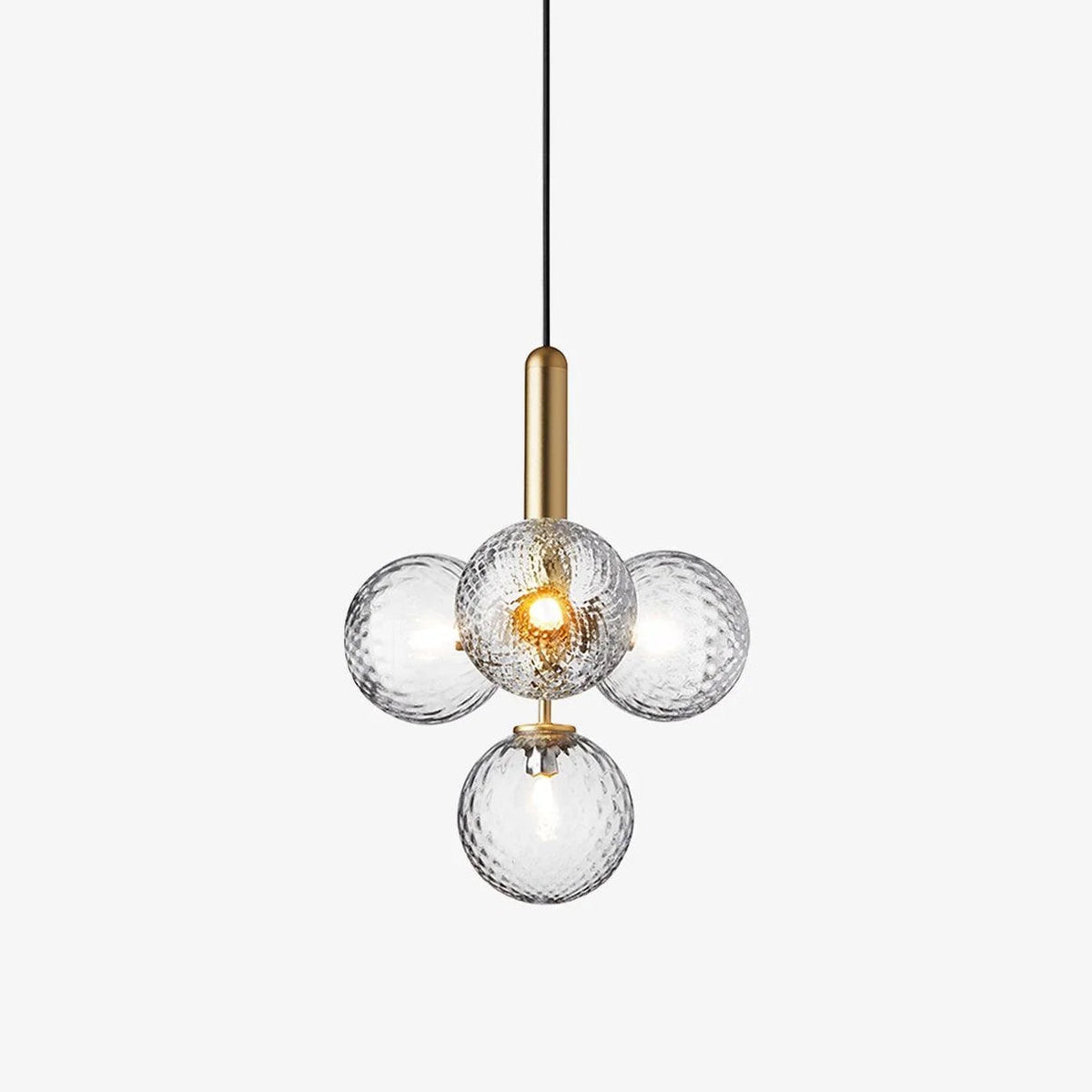 Lioraraya Pendelleuchte aus Glas im klassischen Industriestil