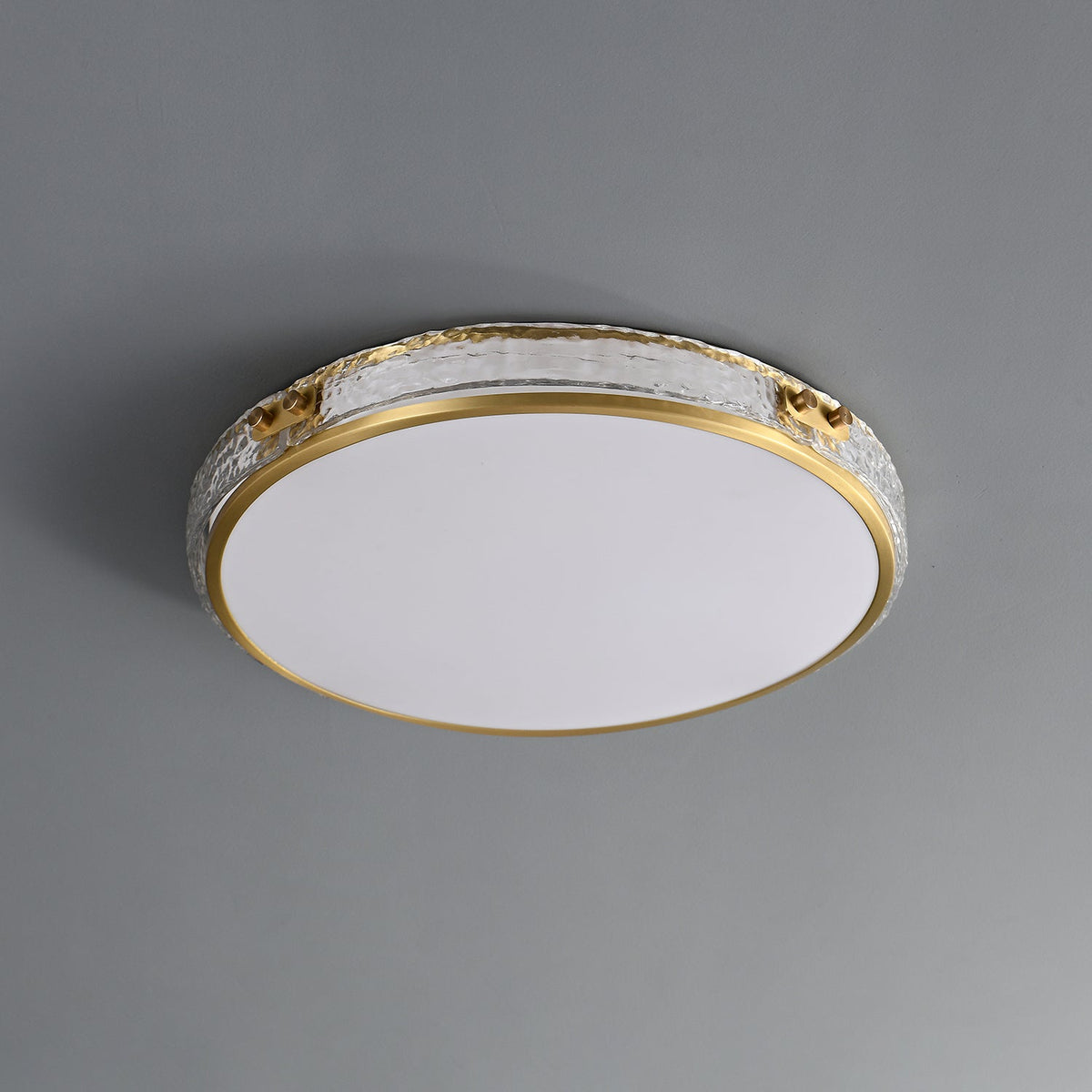 Fanell zeitgenössische minimalistische Deckenleuchte aus Glas