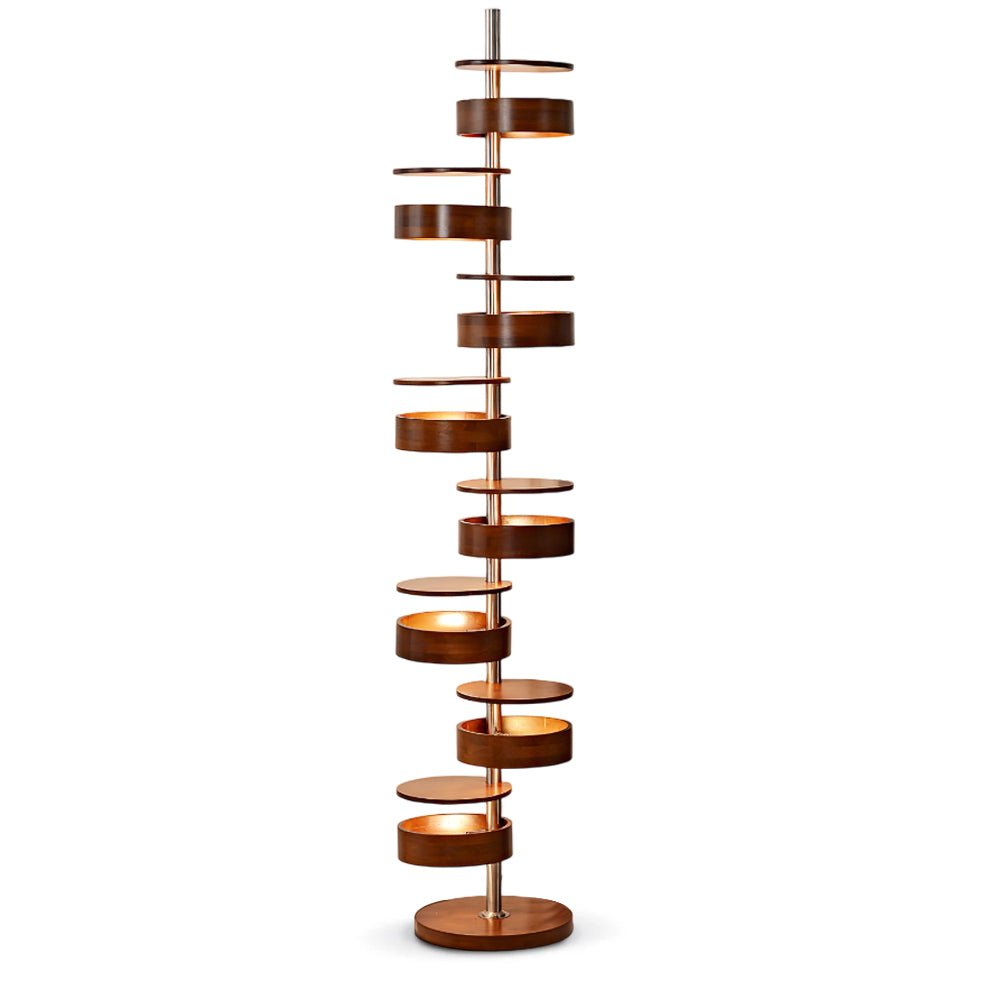 Lynix Stehleuchte aus Holz