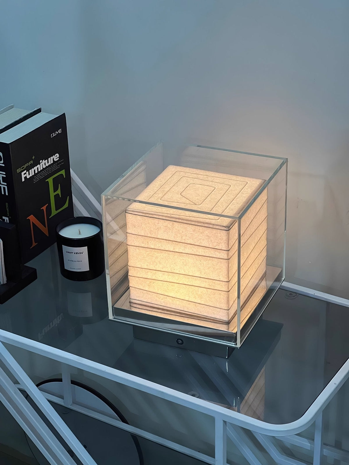 Pryn Tischleuchte Cube