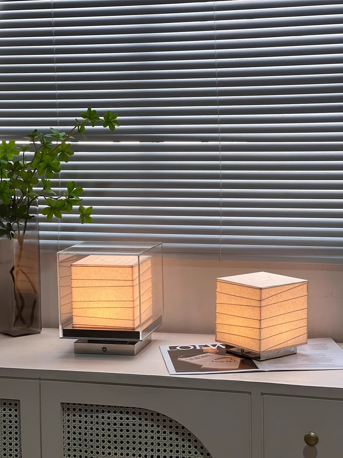 Pryn Tischleuchte Cube