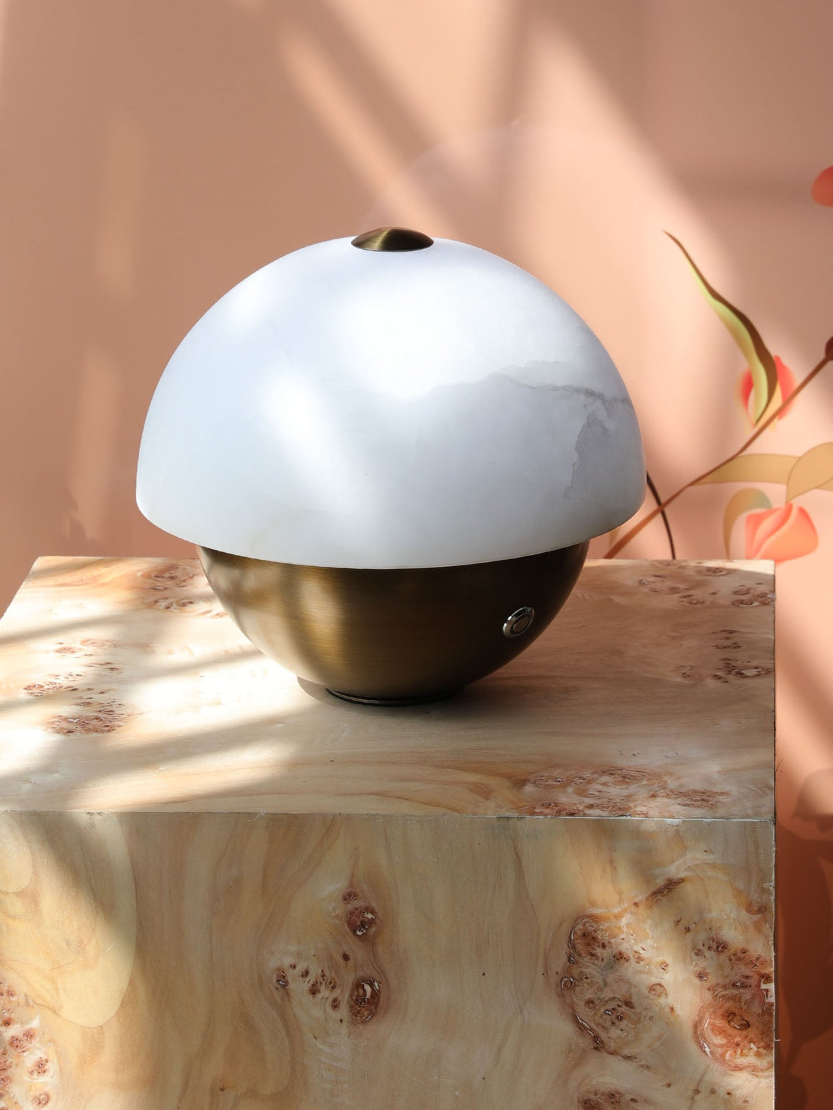 Crol Alabaster Mini Tischleuchte