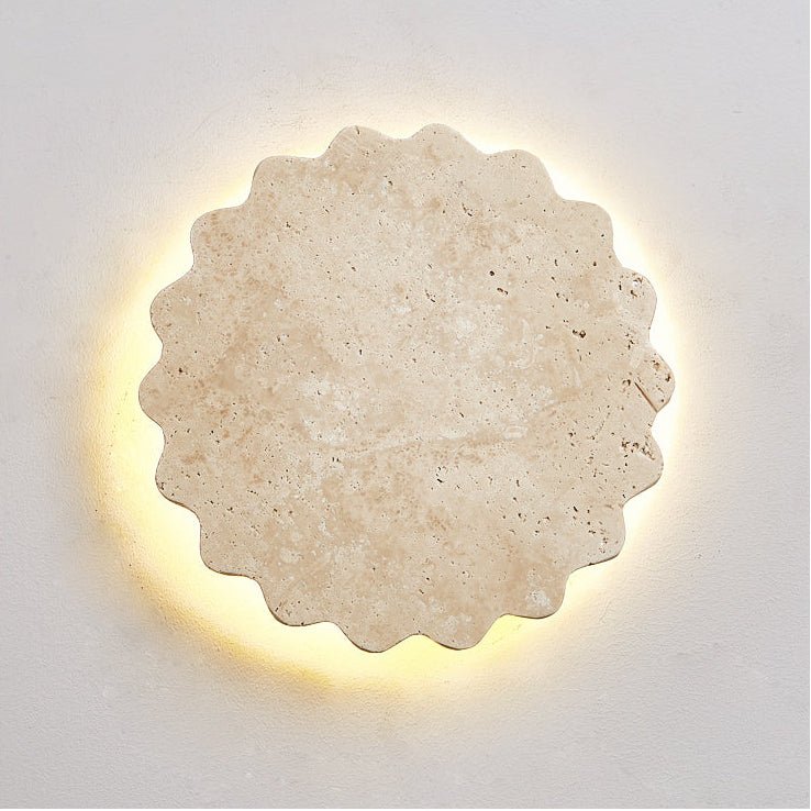 Viraanette Luna Scallop-Wandleuchte