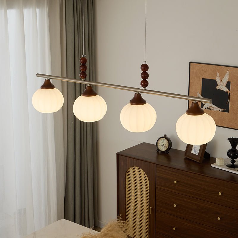 Nyla Retro-Glas-Pendelleuchte