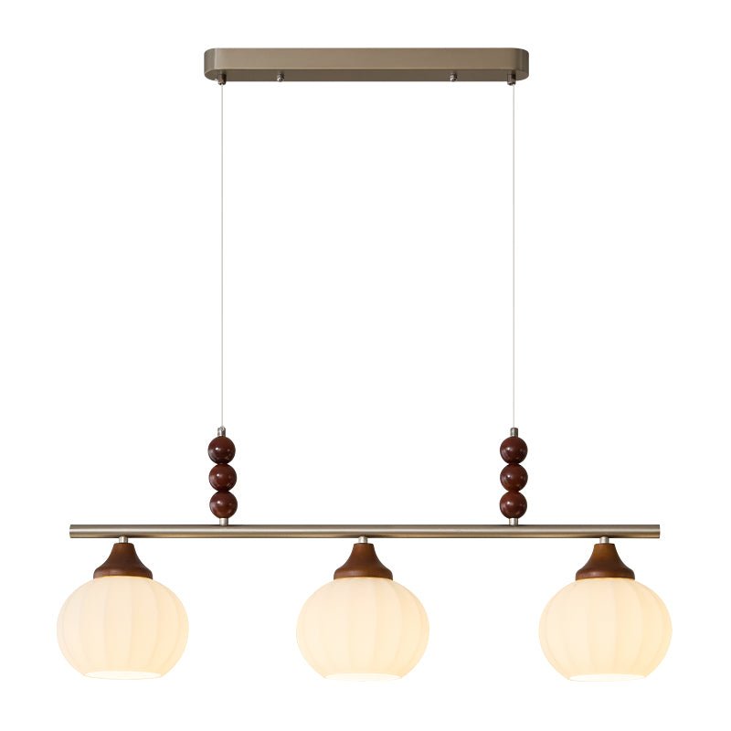 Nyla Retro-Glas-Pendelleuchte