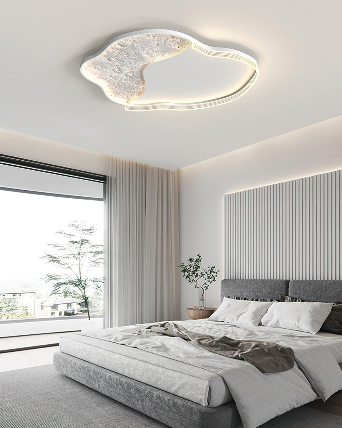 Syvine skandinavisch Art Lunar LED Deckenleuchte
