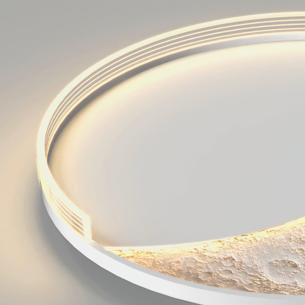 Syvine skandinavisch Art Lunar LED Deckenleuchte
