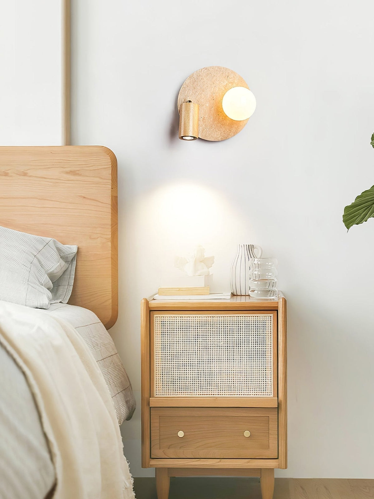 Armara Travertine Wandleuchte