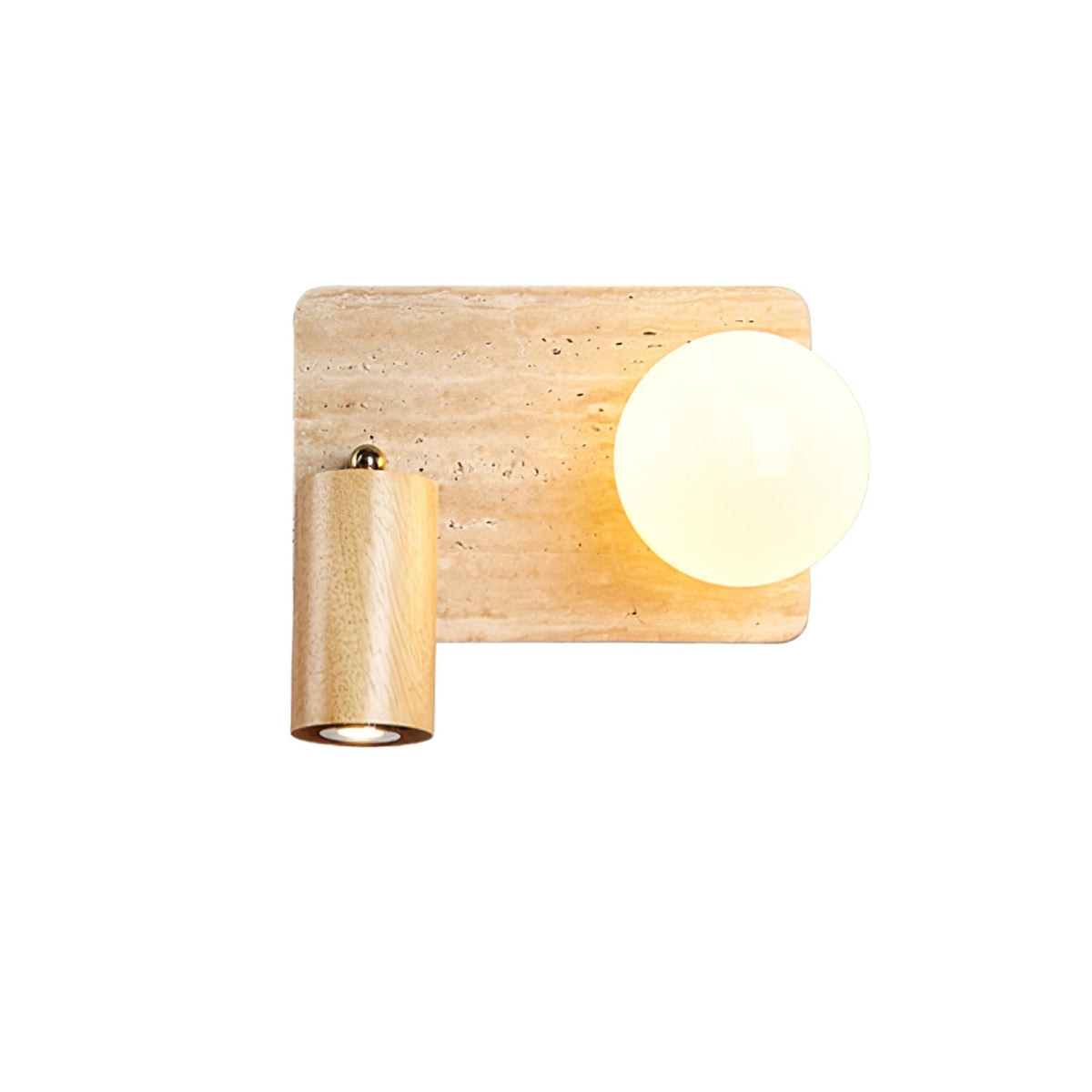 Armara Travertine Wandleuchte
