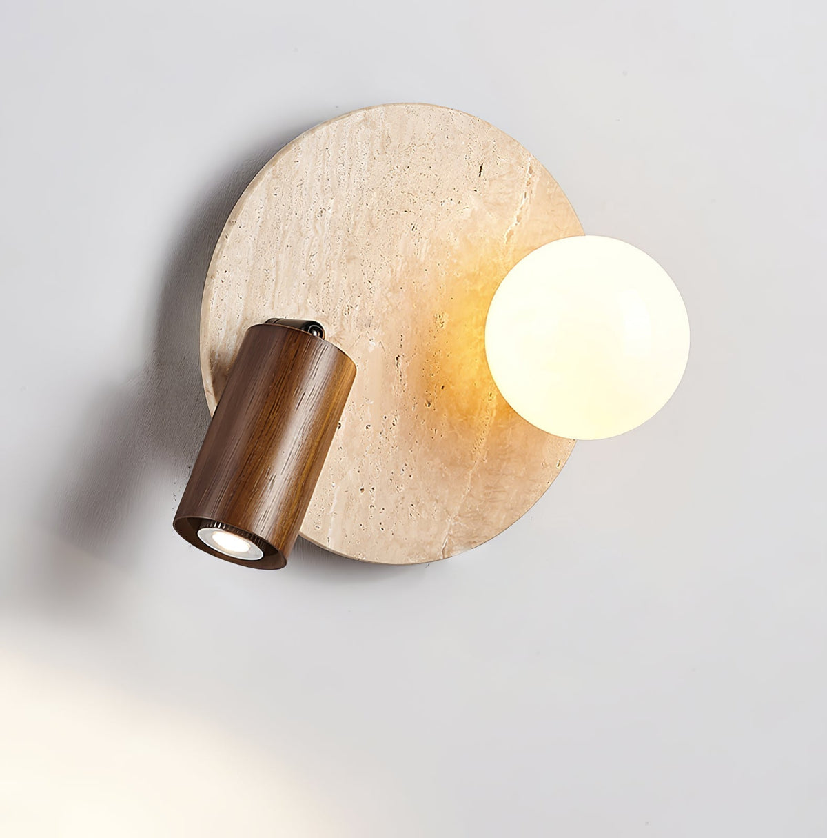 Armara Travertine Wandleuchte