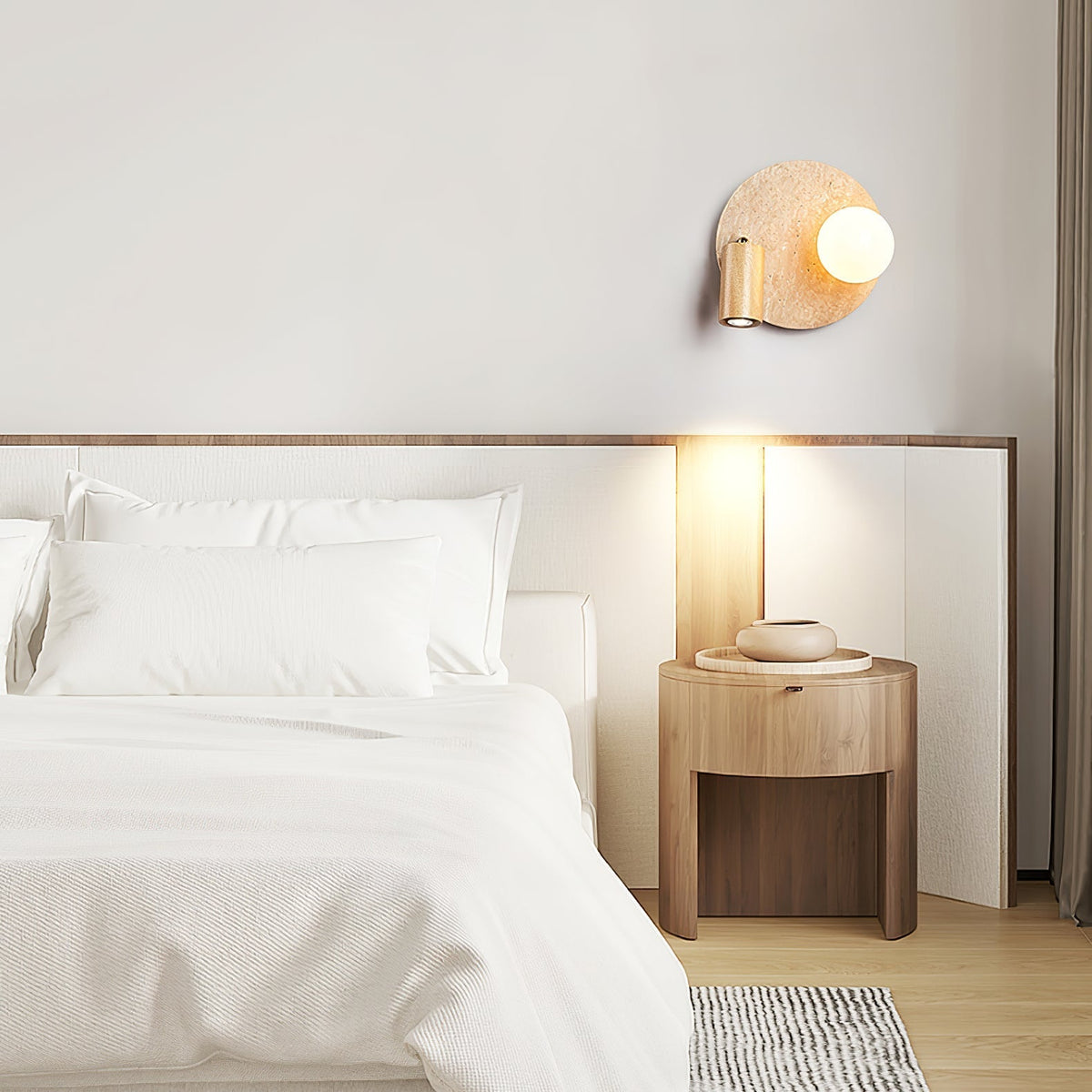 Armara Travertine Wandleuchte