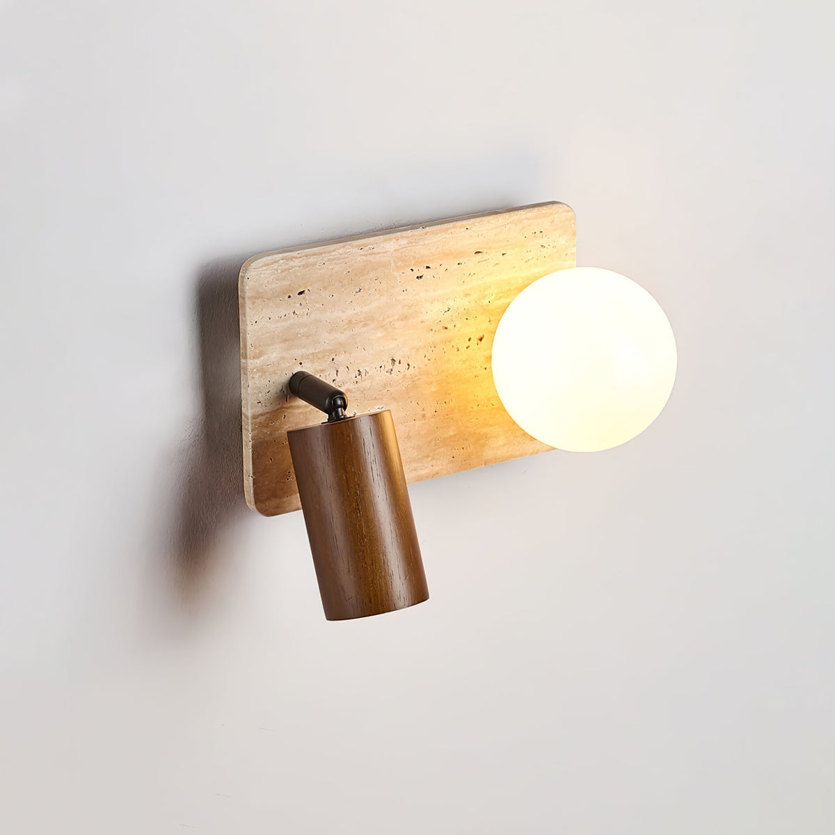 Armara Travertine Wandleuchte
