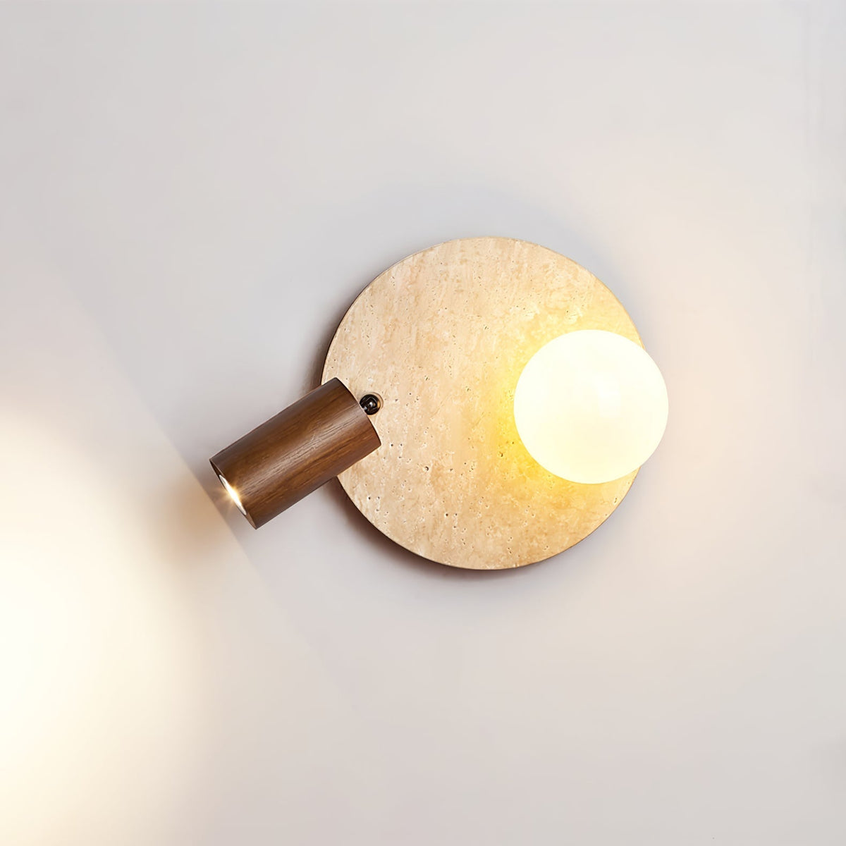 Armara Travertine Wandleuchte