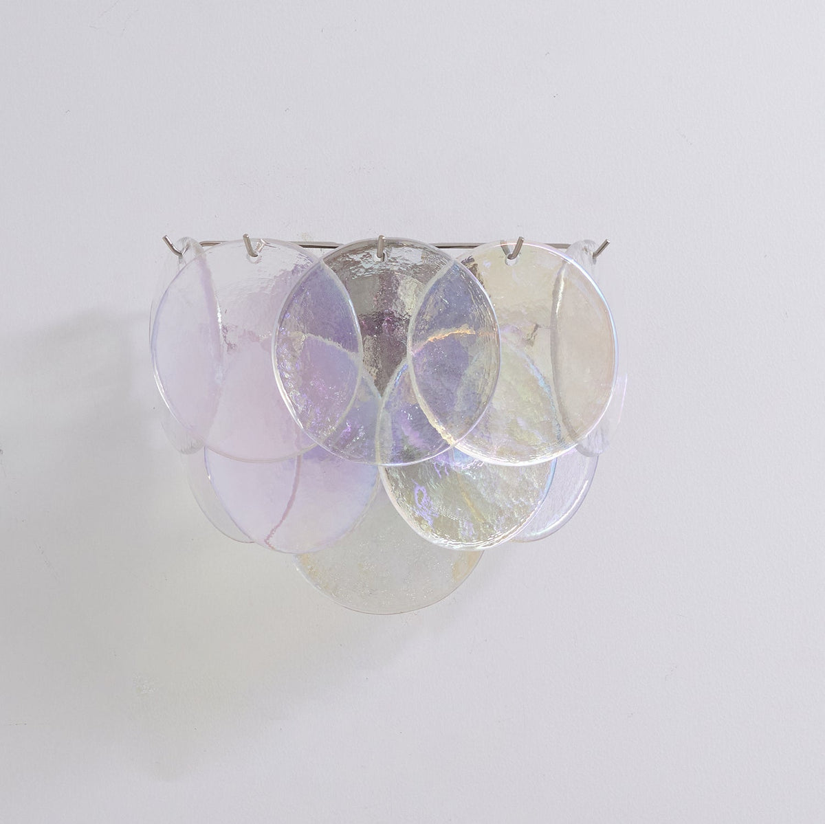 Velenina Wandleuchte Murano-Glasscheiben Kunst