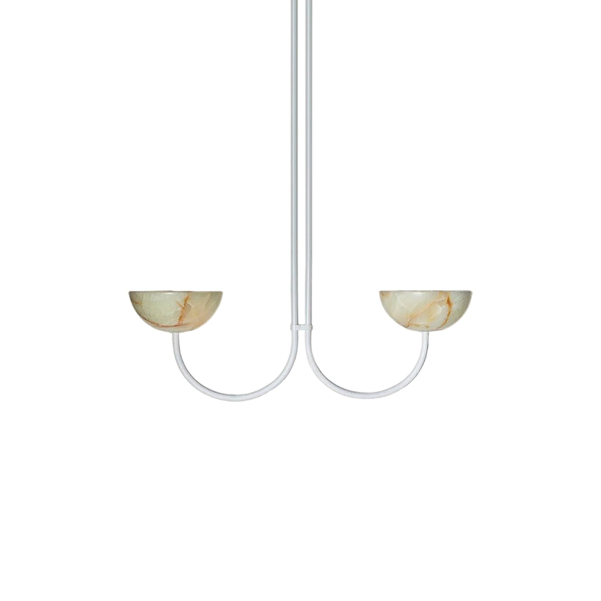 Hartvik Duo Pendelleuchte Alabaster