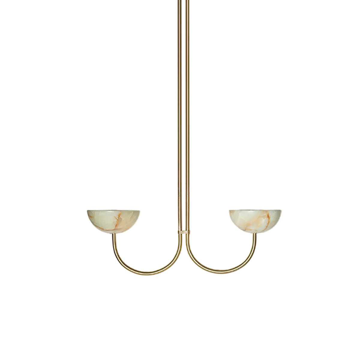 Hartvik Duo Pendelleuchte Alabaster