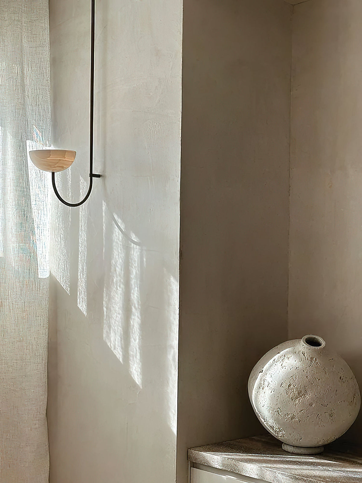 Hartvik Duo Pendelleuchte Alabaster