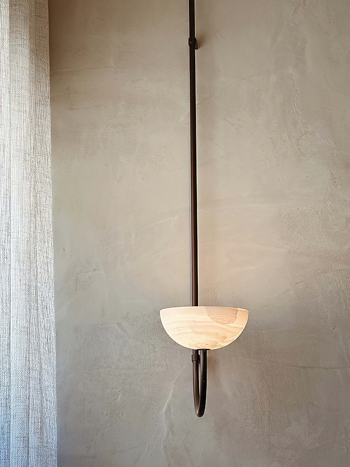 Hartvik Duo Pendelleuchte Alabaster