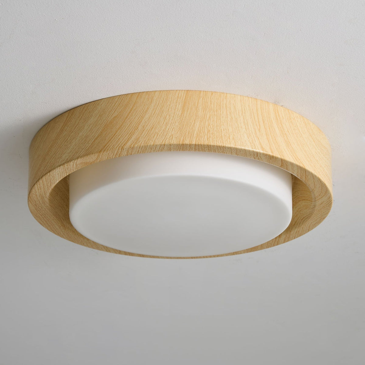Sylaeon Minimalistische Deckenleuchte aus Holz