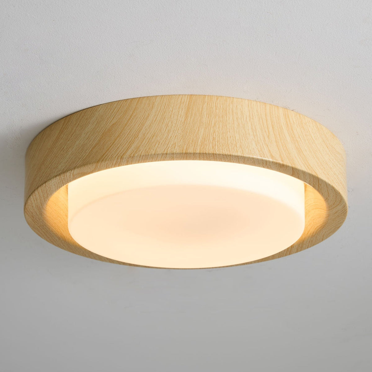 Sylaeon Minimalistische Deckenleuchte aus Holz