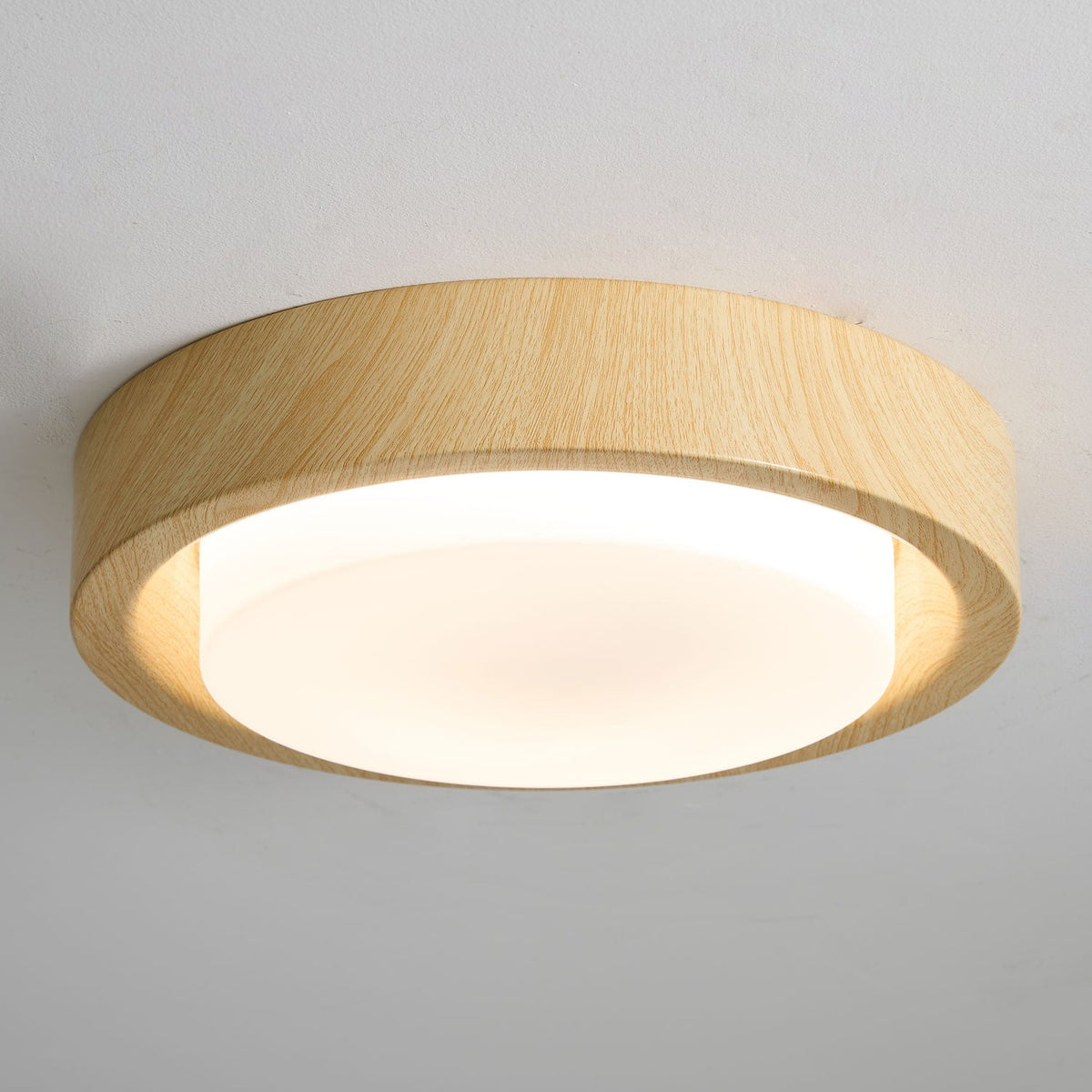 Sylaeon Minimalistische Deckenleuchte aus Holz