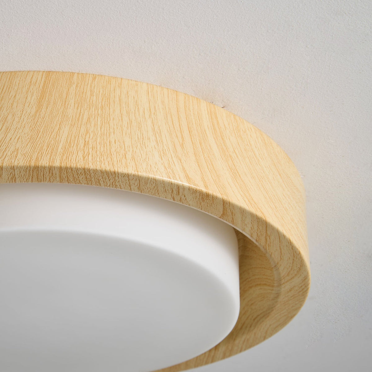 Sylaeon Minimalistische Deckenleuchte aus Holz