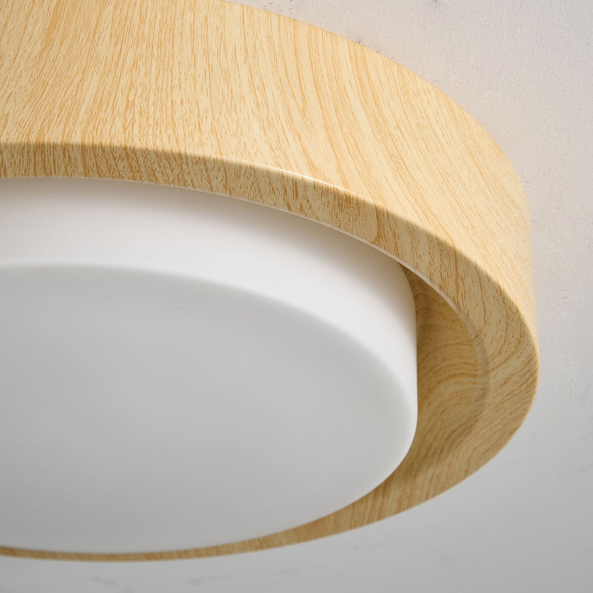 Sylaeon Minimalistische Deckenleuchte aus Holz